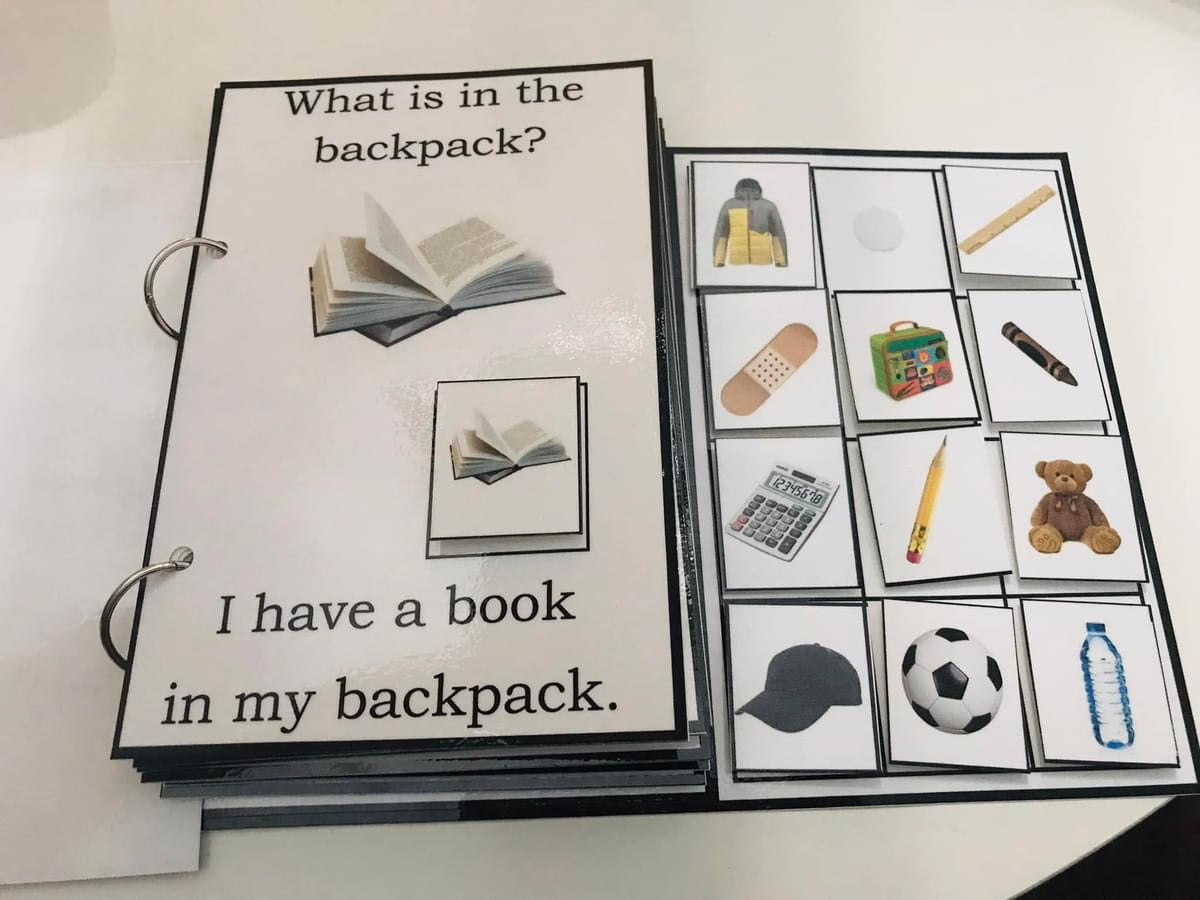 I Have A. . .in My Backpack