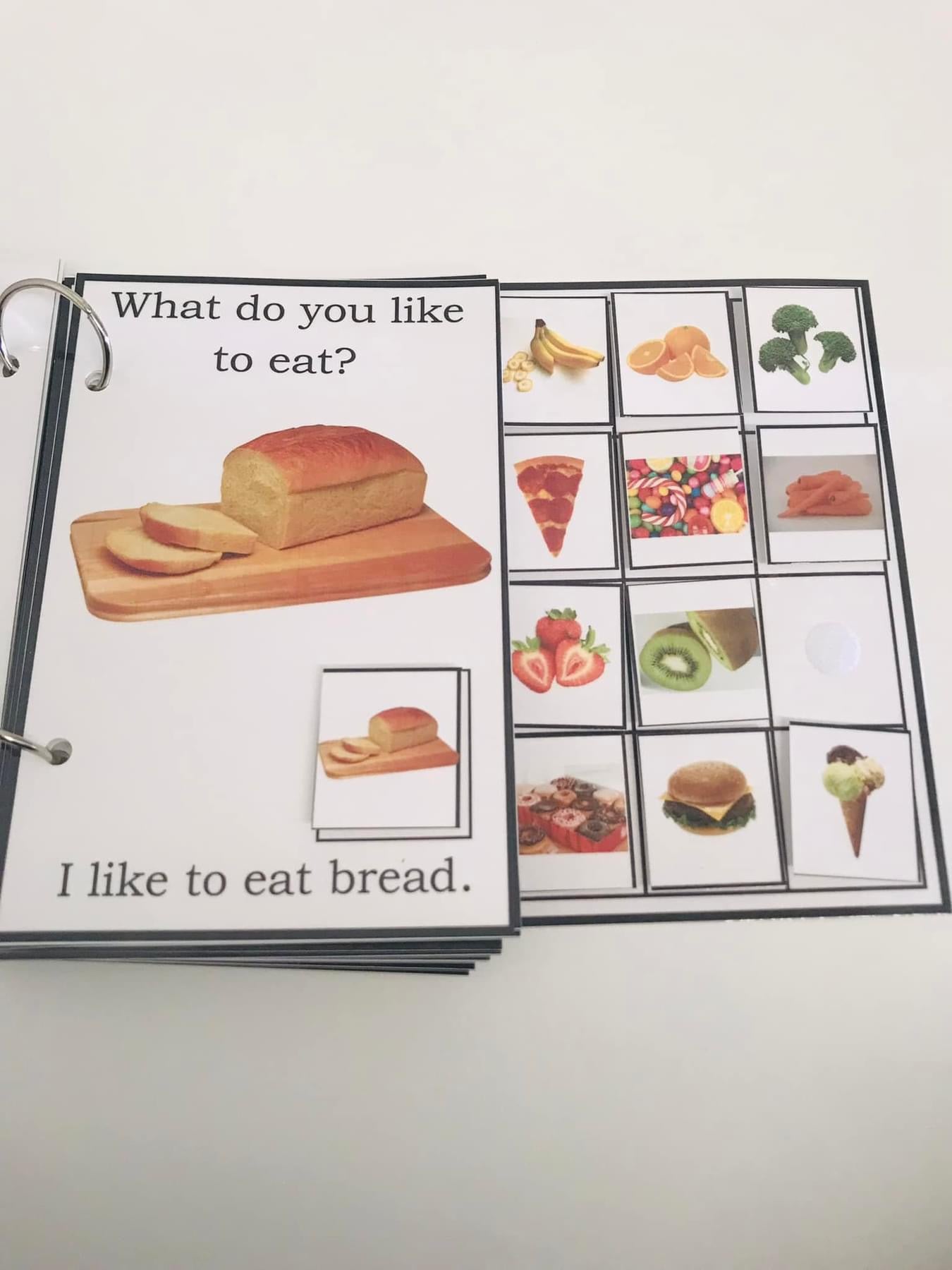 I Like To Eat-Interactive Book