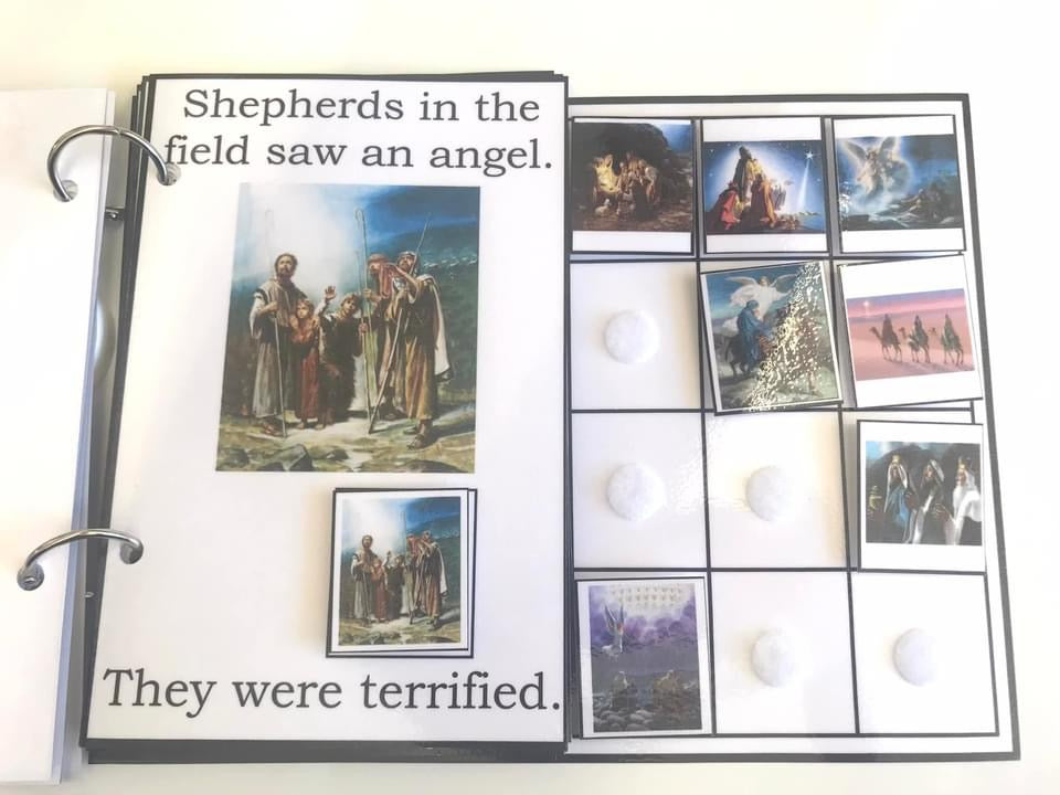 The Birth of Jesus-Interactive Book