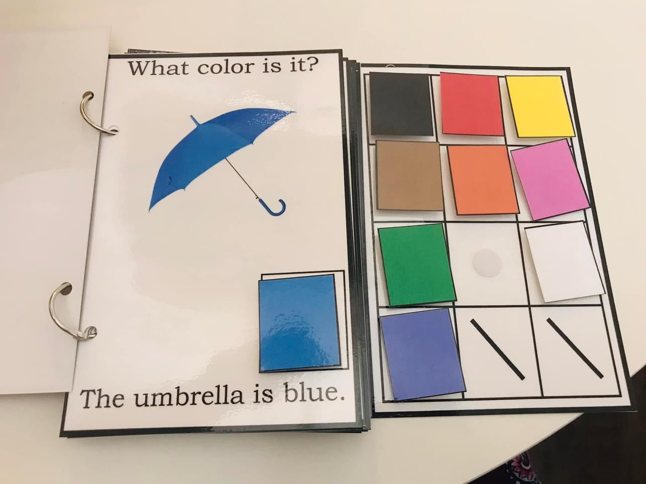 I Know My Colors-Interactive Book