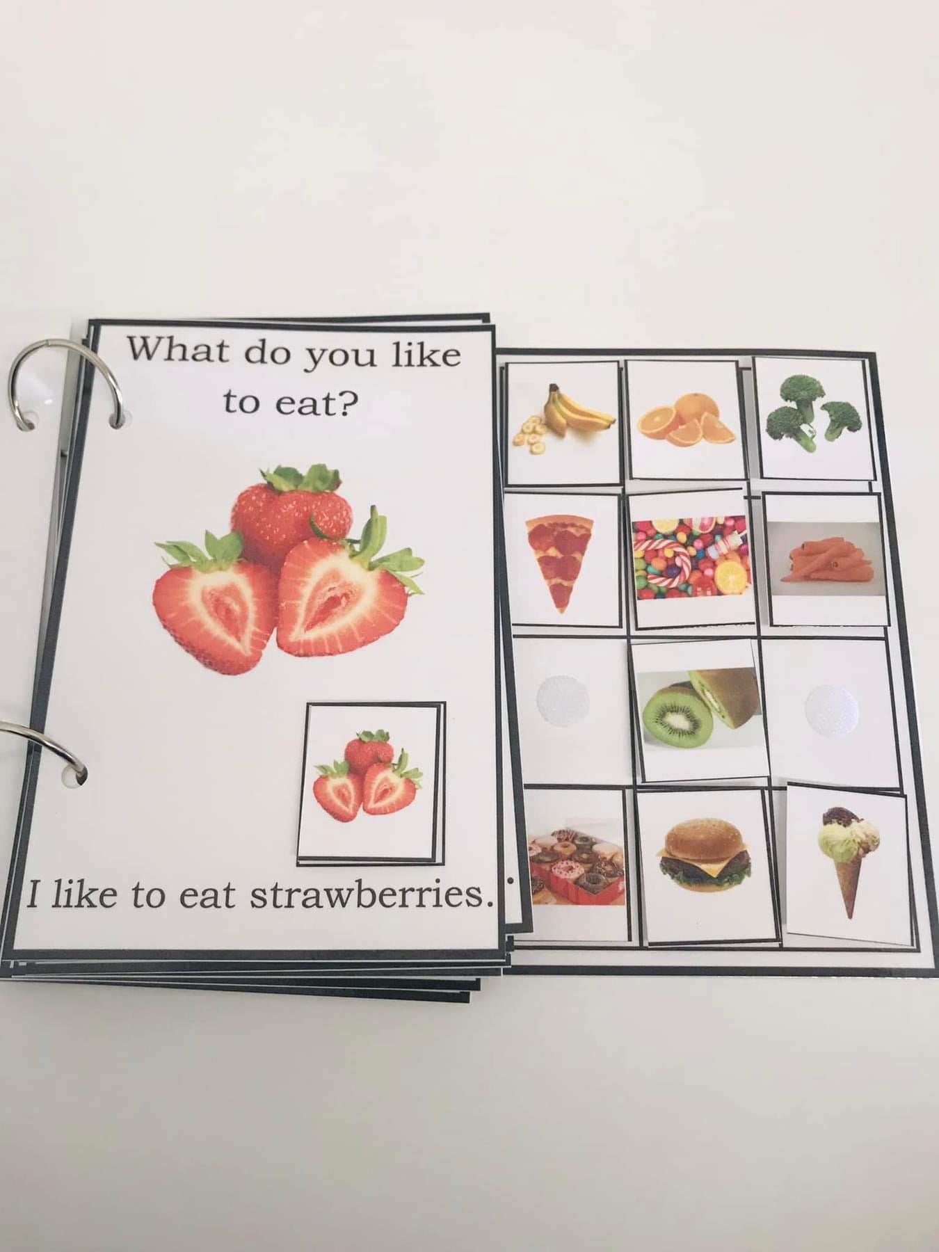 I Like To Eat-Interactive Book