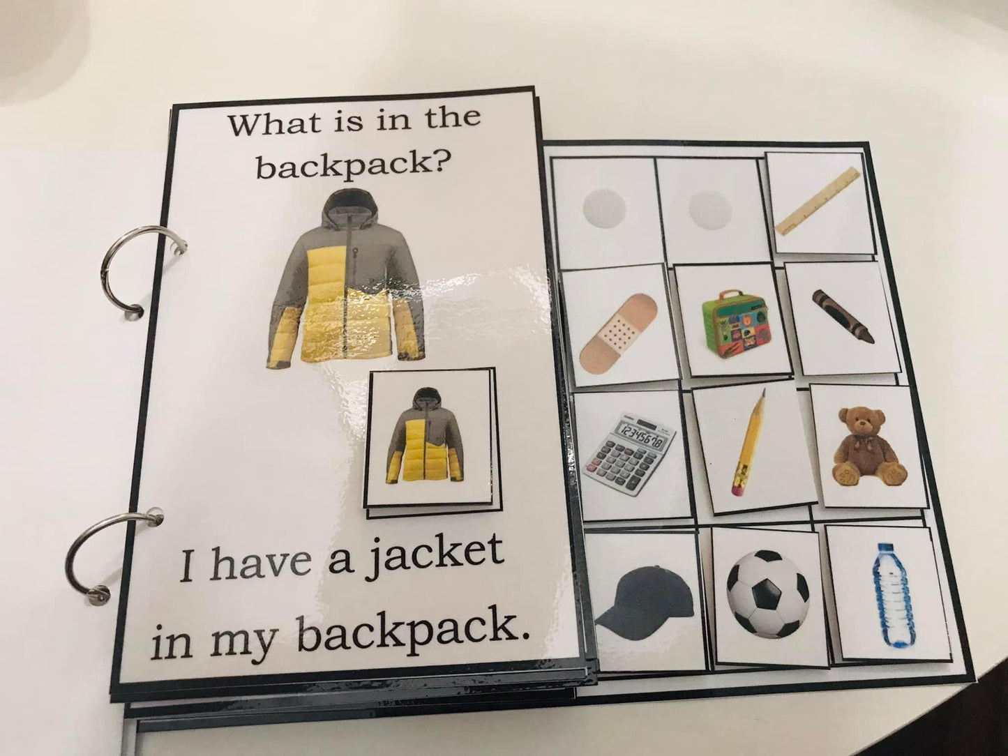 I Have A. . .in My Backpack