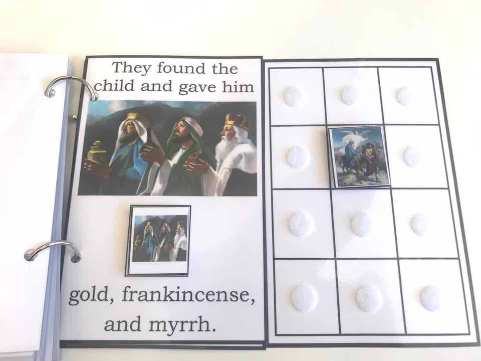 The Birth of Jesus-Interactive Book