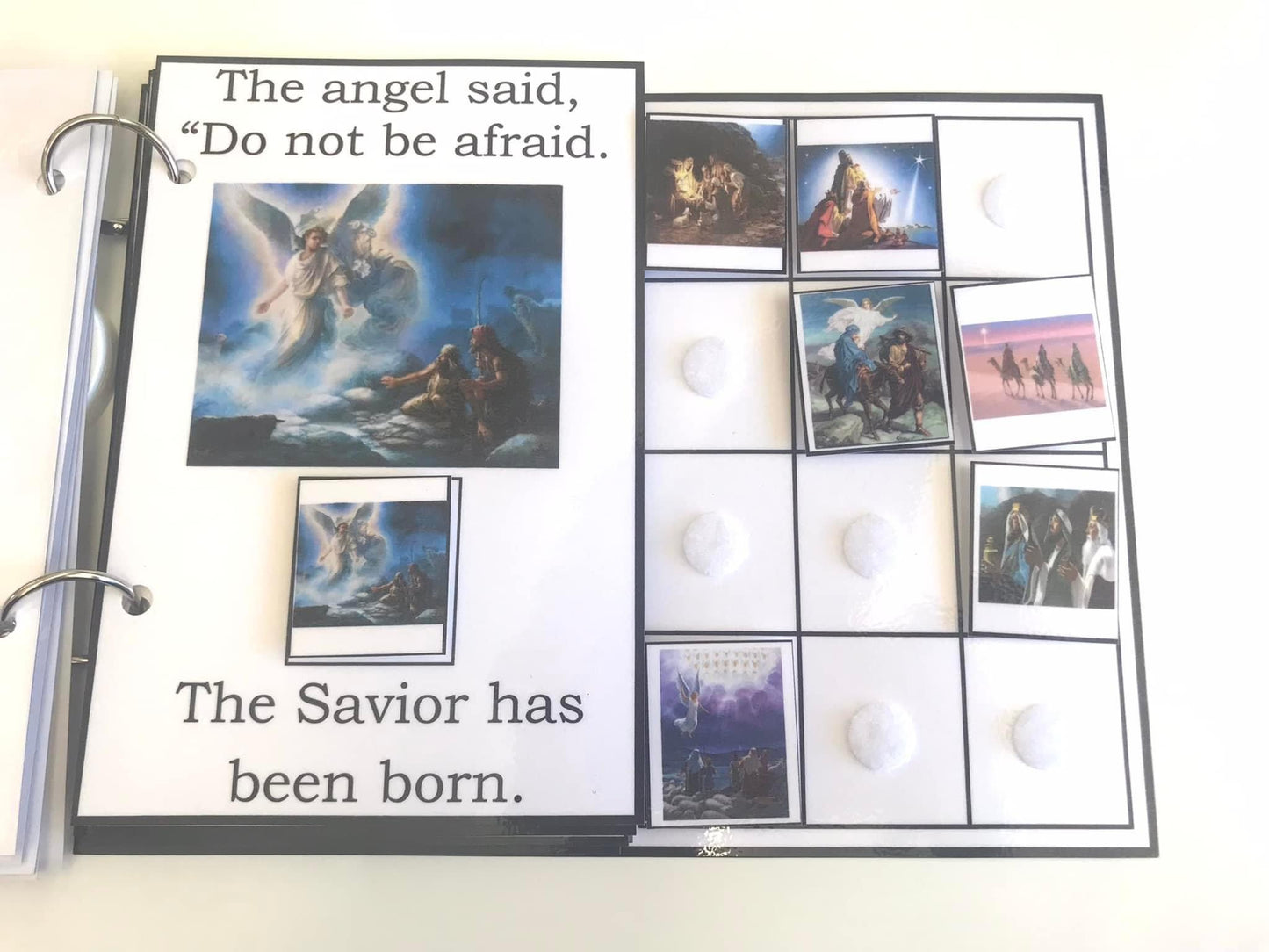 The Birth of Jesus-Interactive Book
