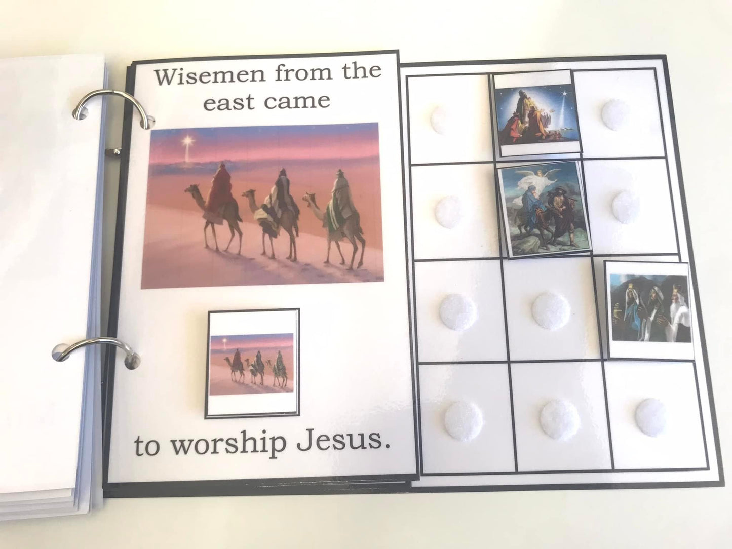 The Birth of Jesus-Interactive Book