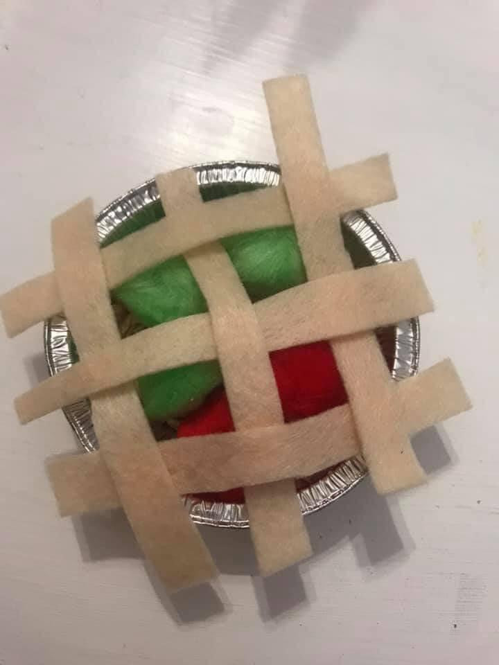 Apple Pie Sensory Bin