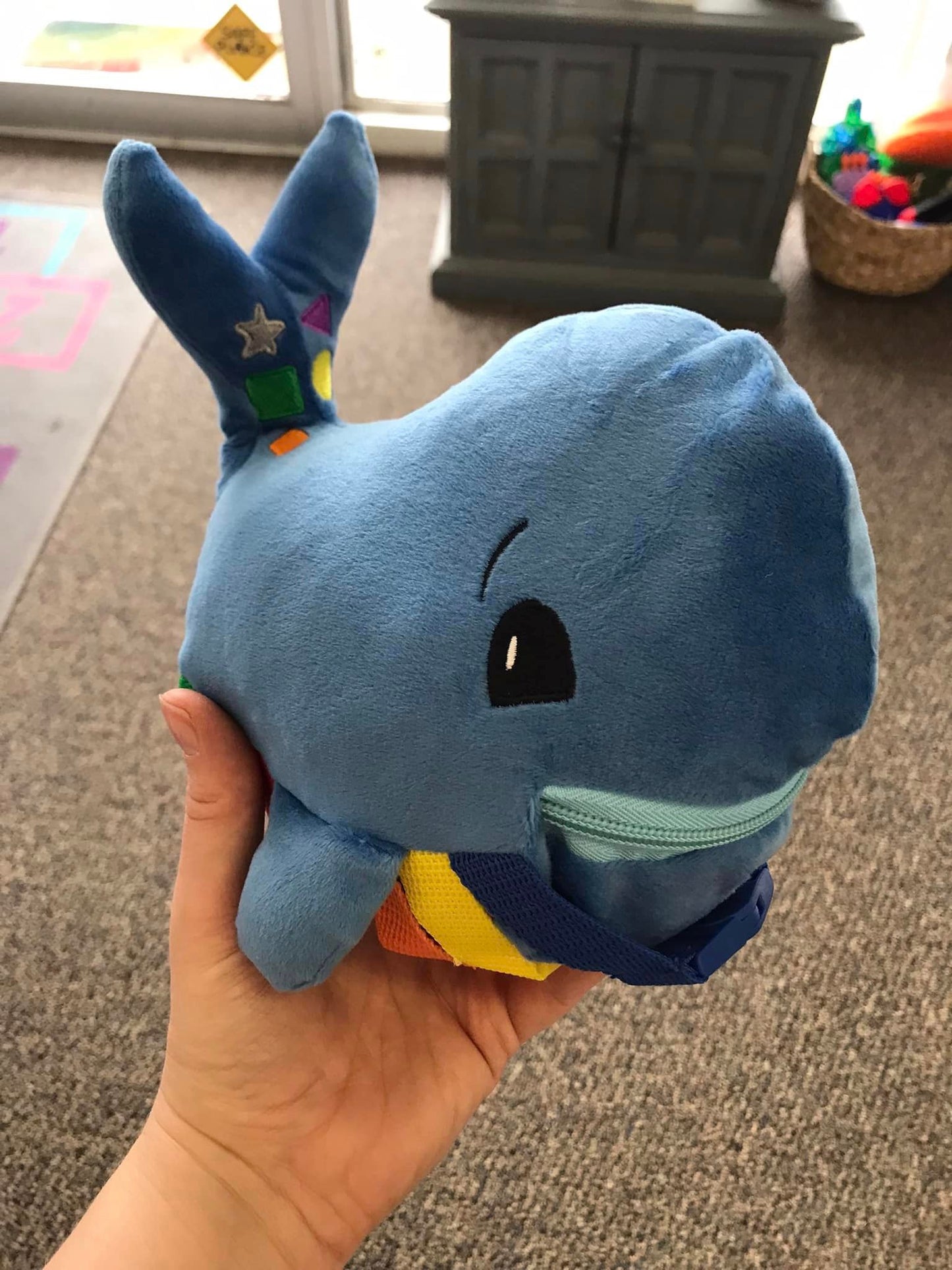Buckle and Zip Whale Friend