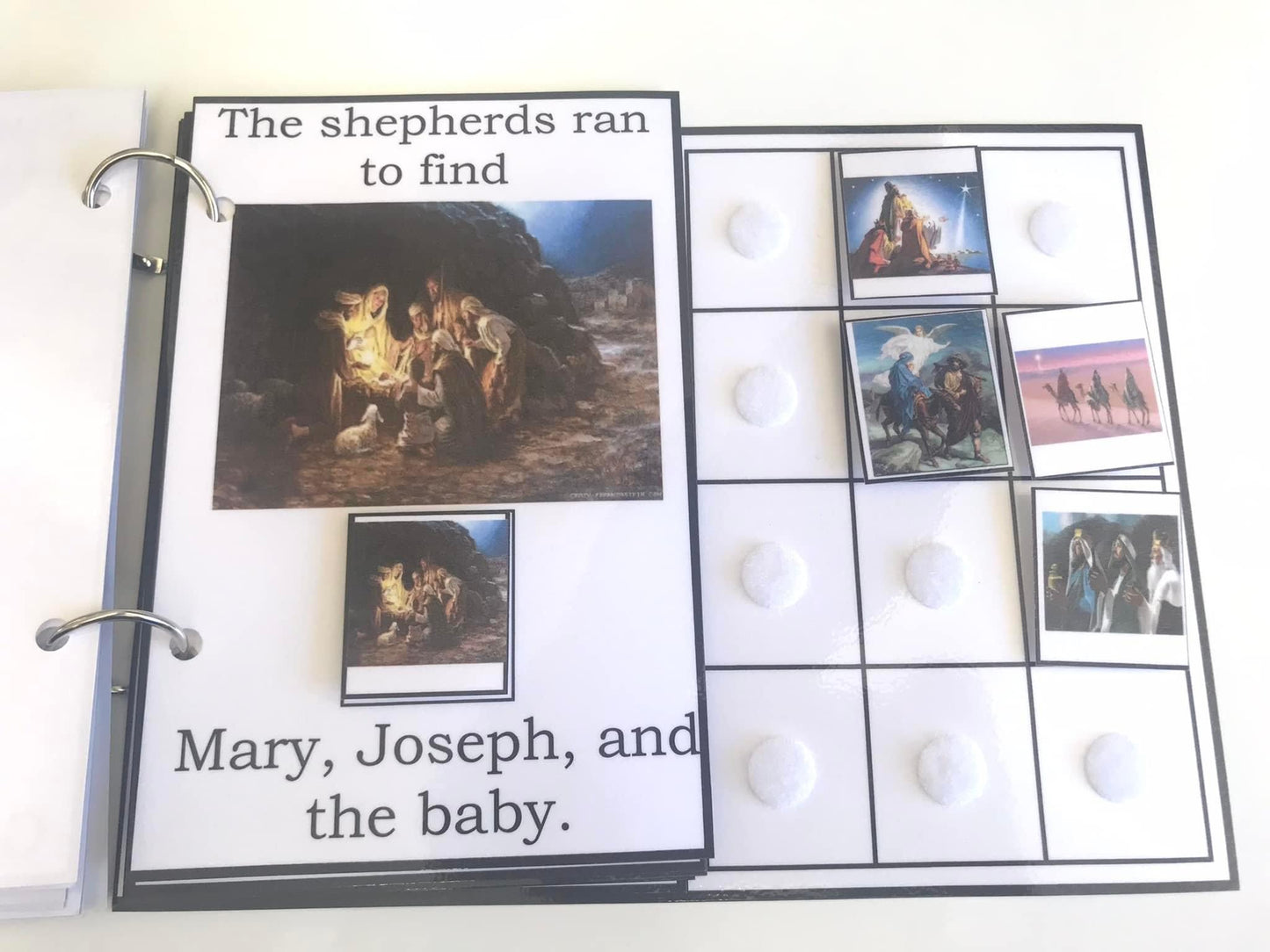The Birth of Jesus-Interactive Book