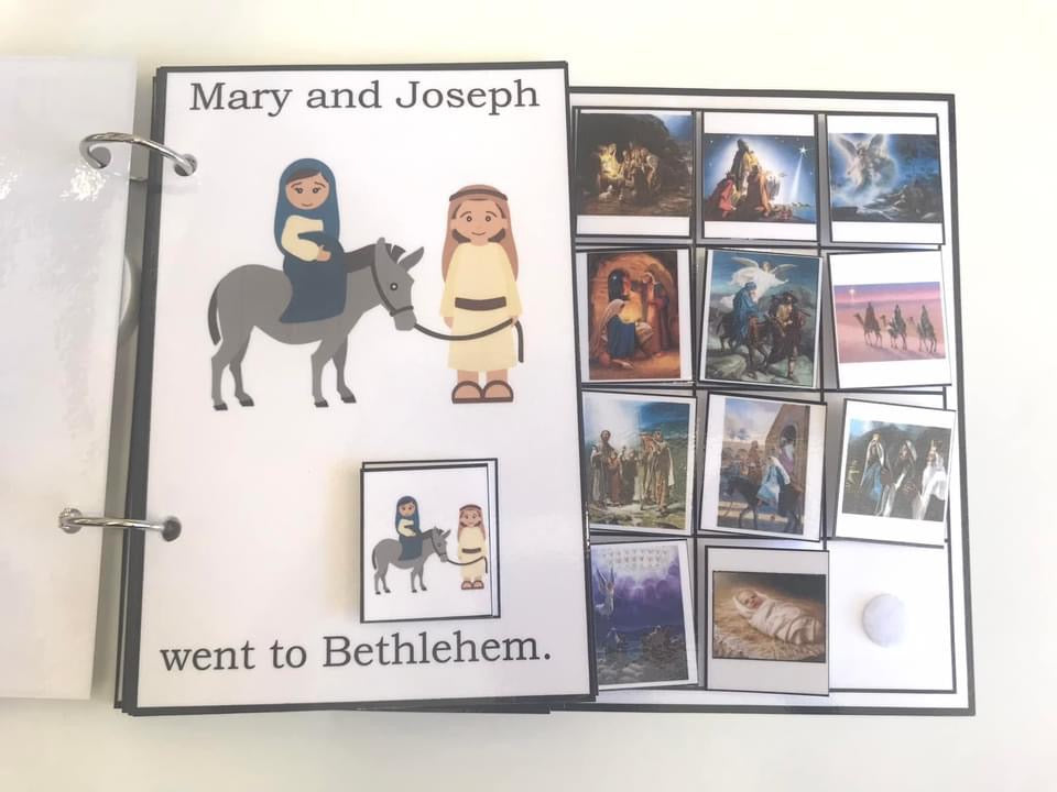 The Birth of Jesus-Interactive Book
