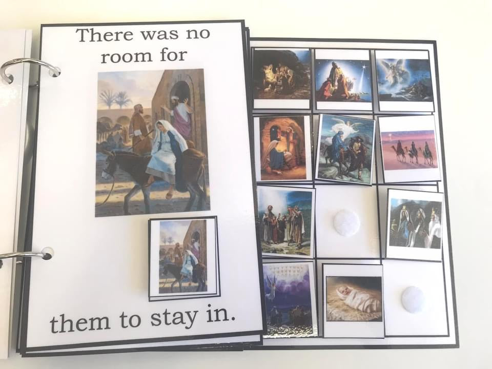 The Birth of Jesus-Interactive Book
