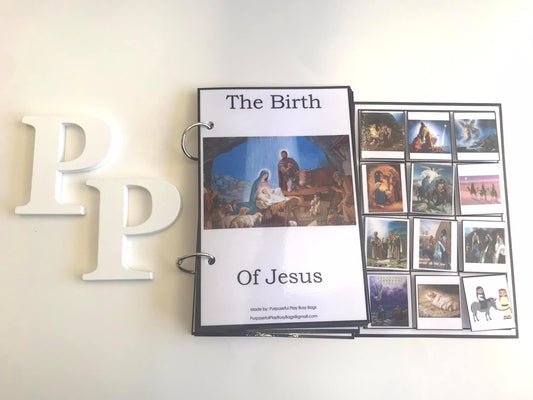 The Birth of Jesus-Interactive Book