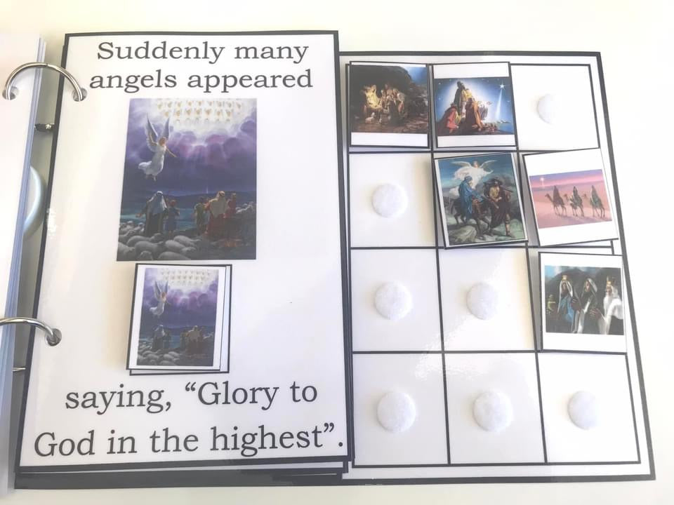 The Birth of Jesus-Interactive Book