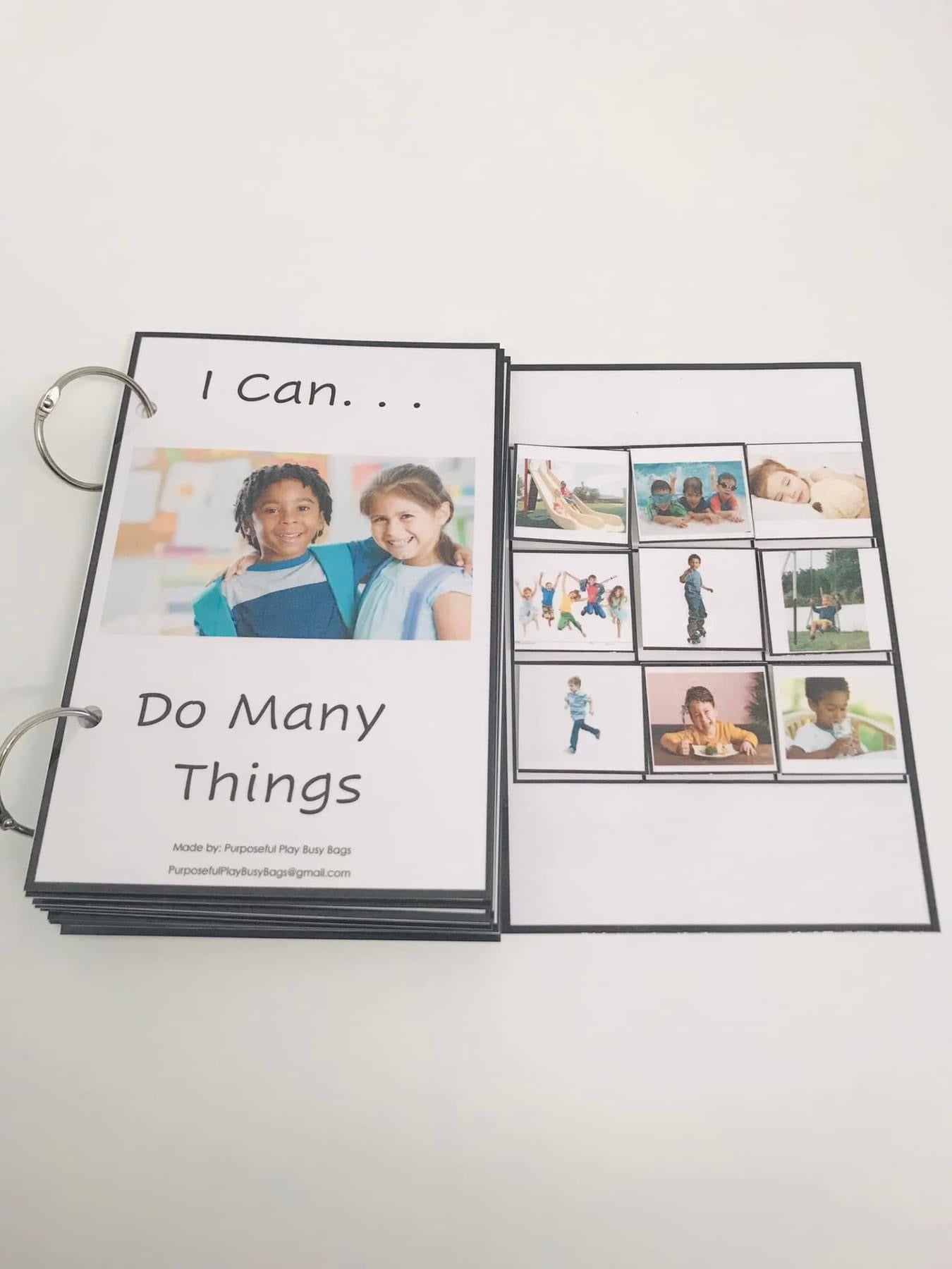 I Can Do Many Things-Interactive Book