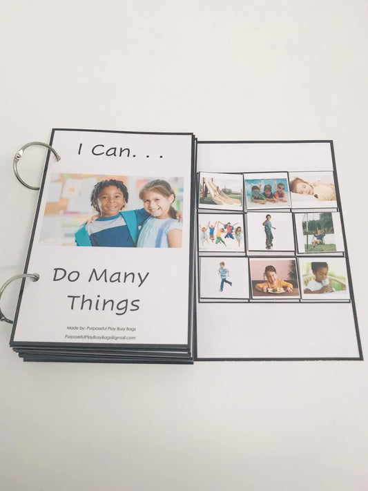 I Can Do Many Things-Interactive Book