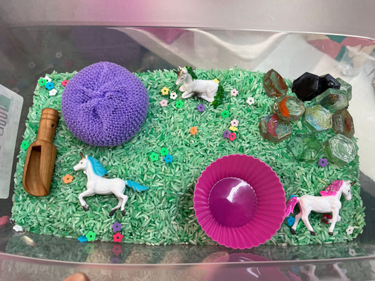 Unicorn Sensory Bin