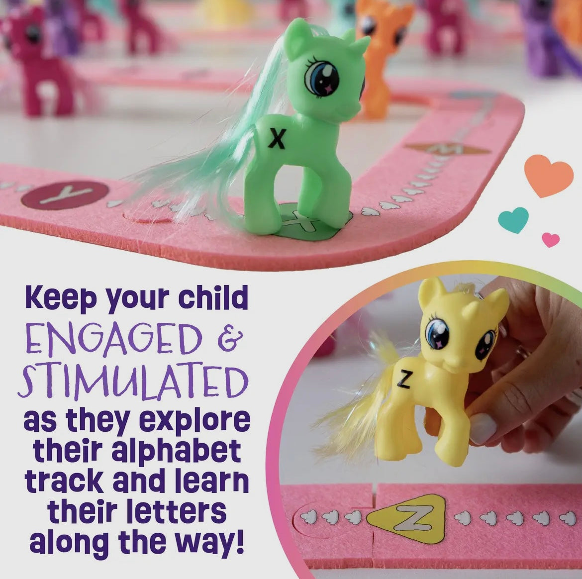Skoolzy Unicorn Alphabet Tracks