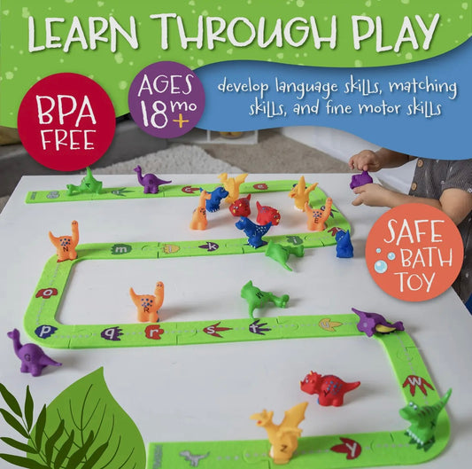 Skoolzy Dinosaur Alphabet Track
