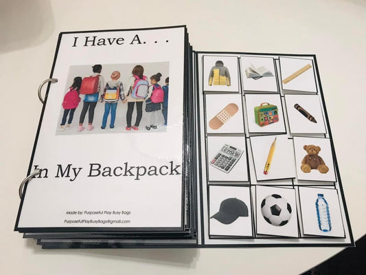 I Have A. . .in My Backpack