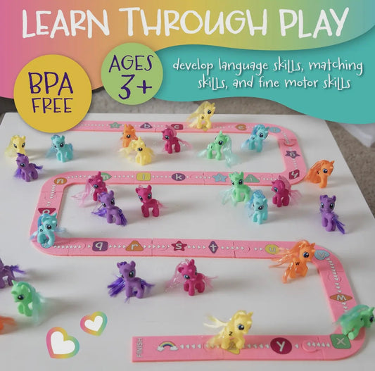 Skoolzy Unicorn Alphabet Tracks