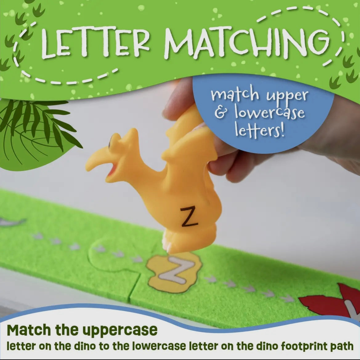Skoolzy Dinosaur Alphabet Track