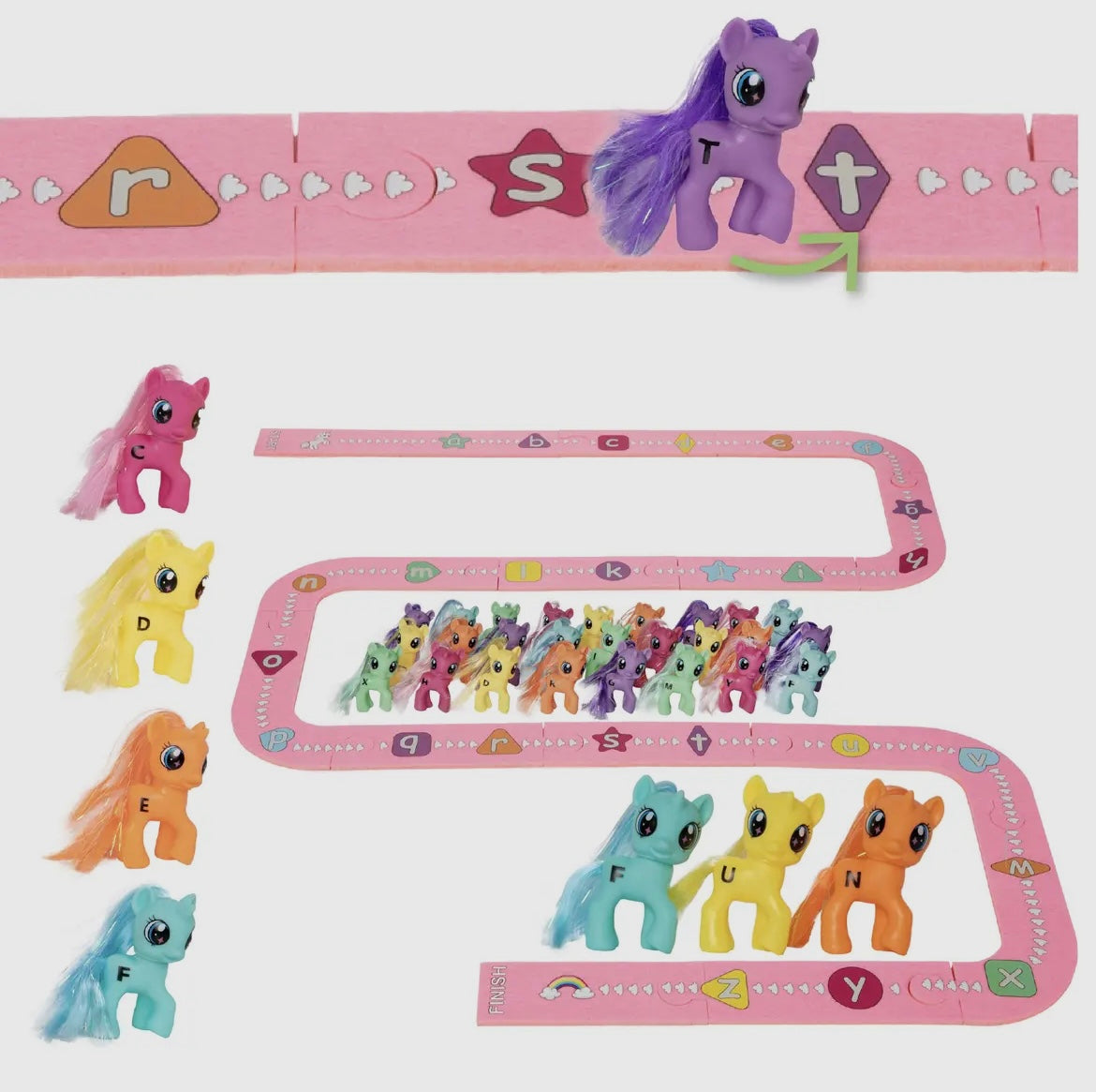 Skoolzy Unicorn Alphabet Tracks