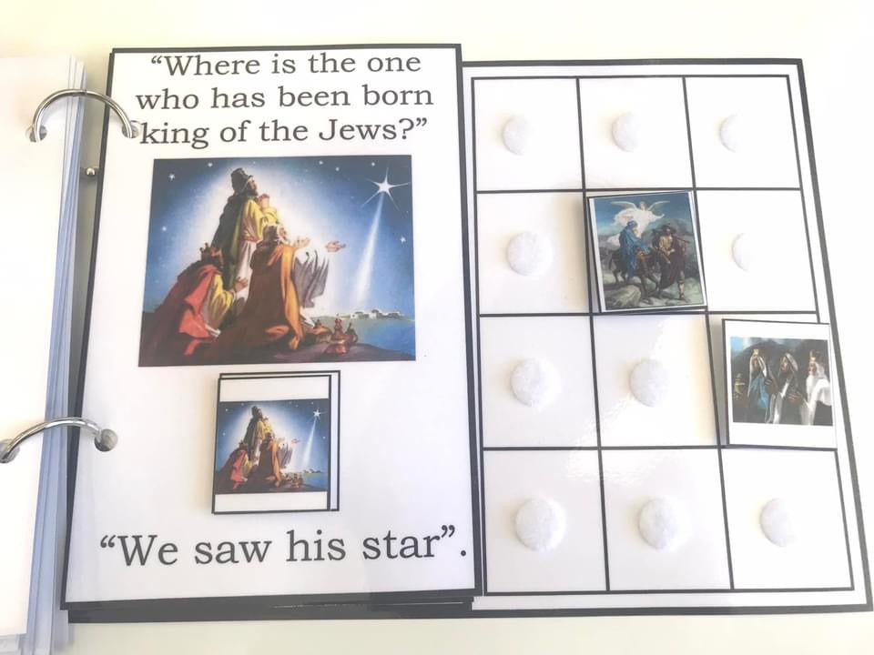 The Birth of Jesus-Interactive Book