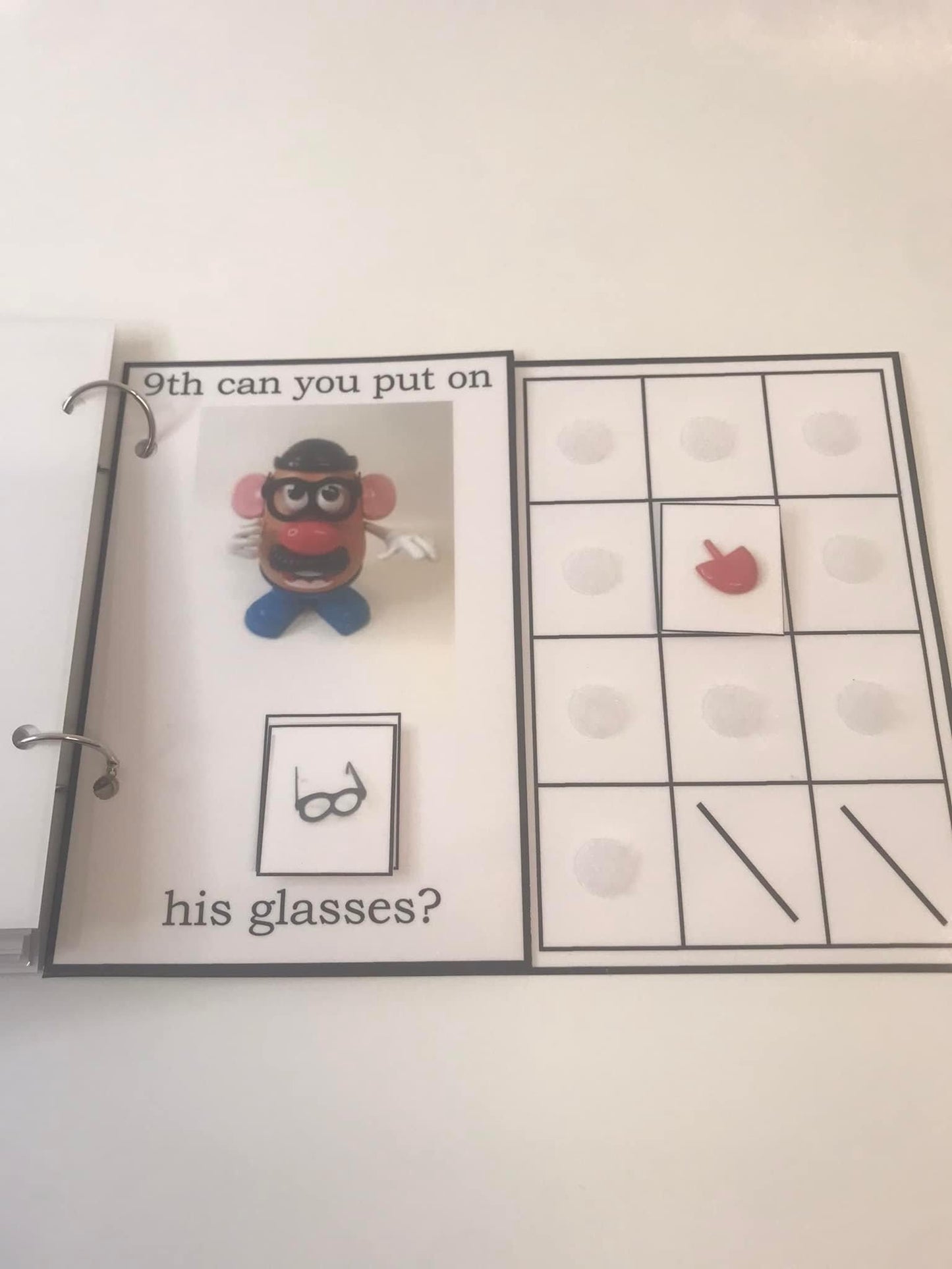 Mr. Potato Head Gets Dressed- Interactive Book