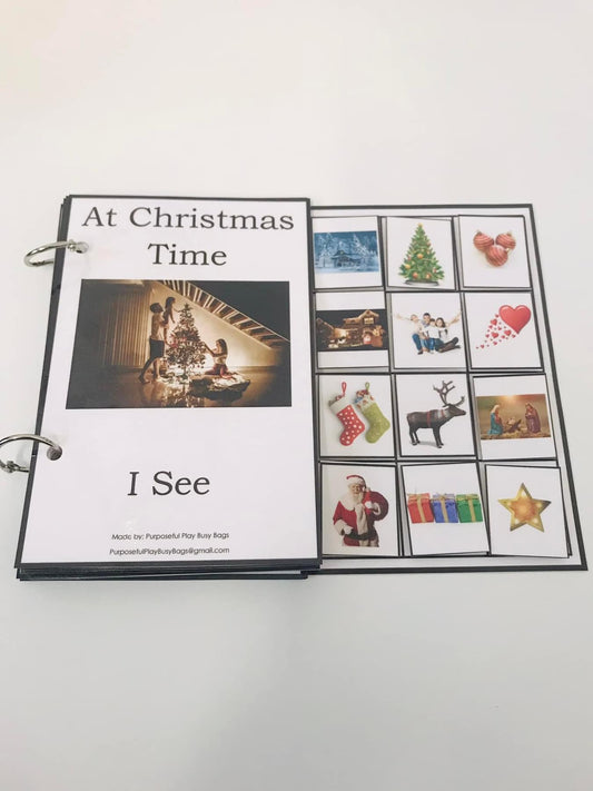 At Christmas Time I See- Interactive Book