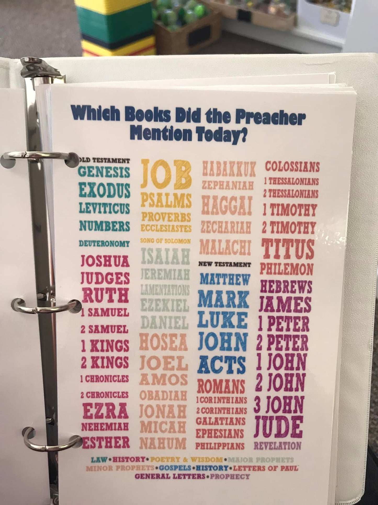 Church Binder