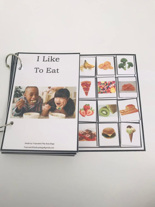 I Like To Eat-Interactive Book