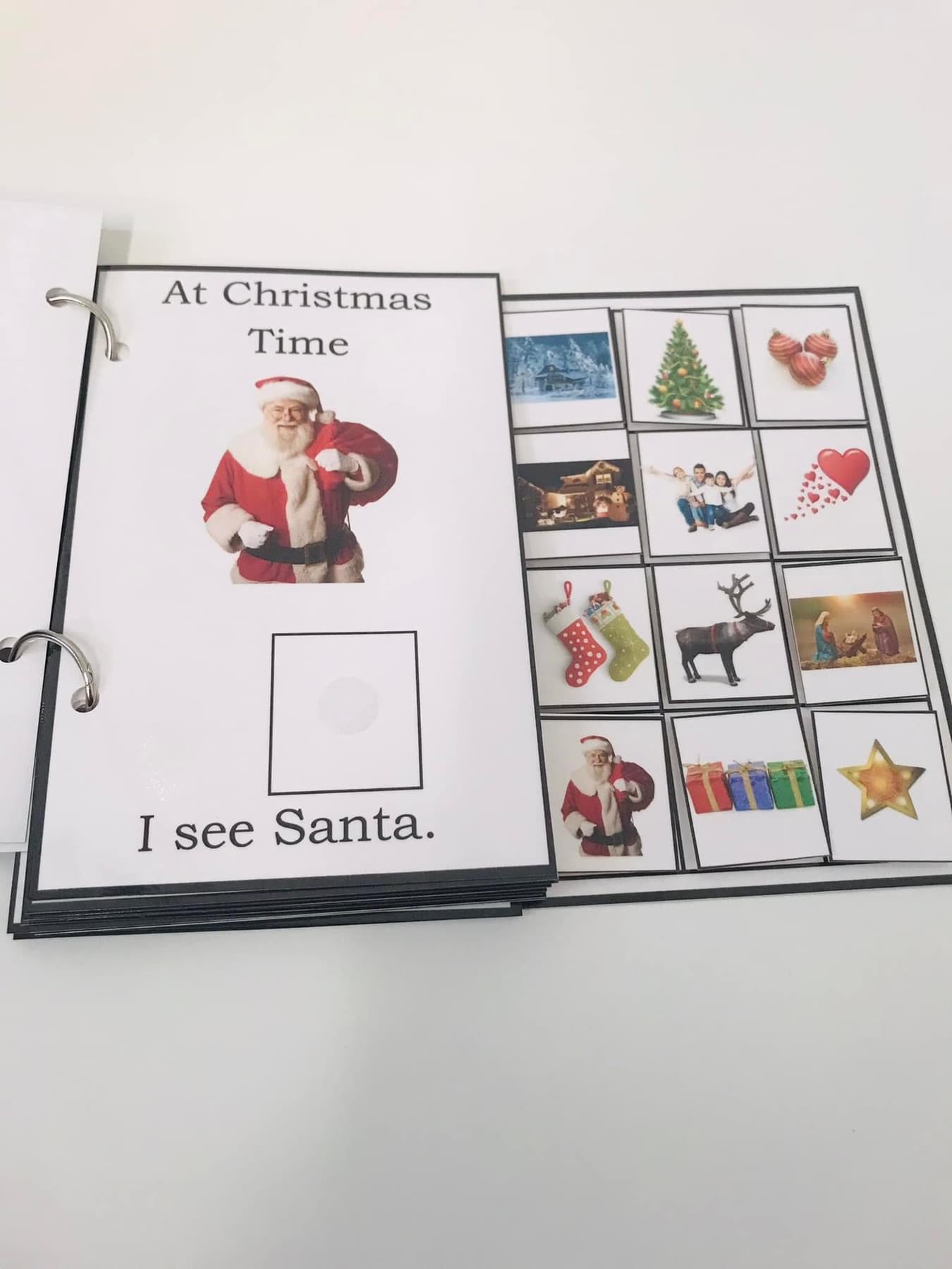 At Christmas Time I See- Interactive Book