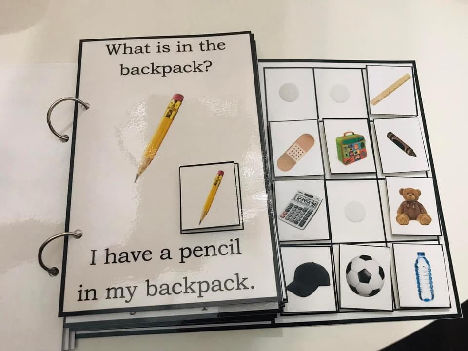 I Have A. . .in My Backpack