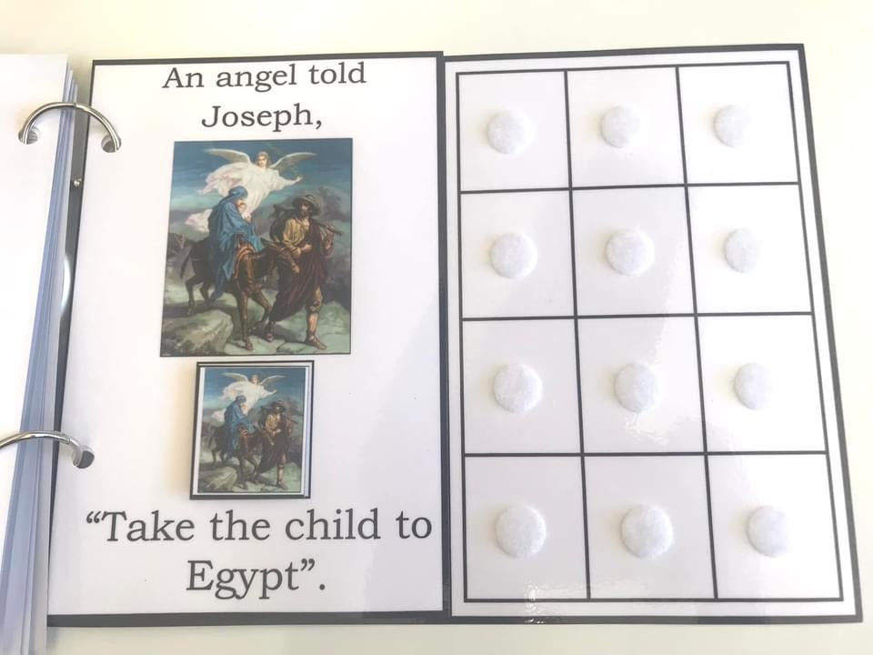 The Birth of Jesus-Interactive Book