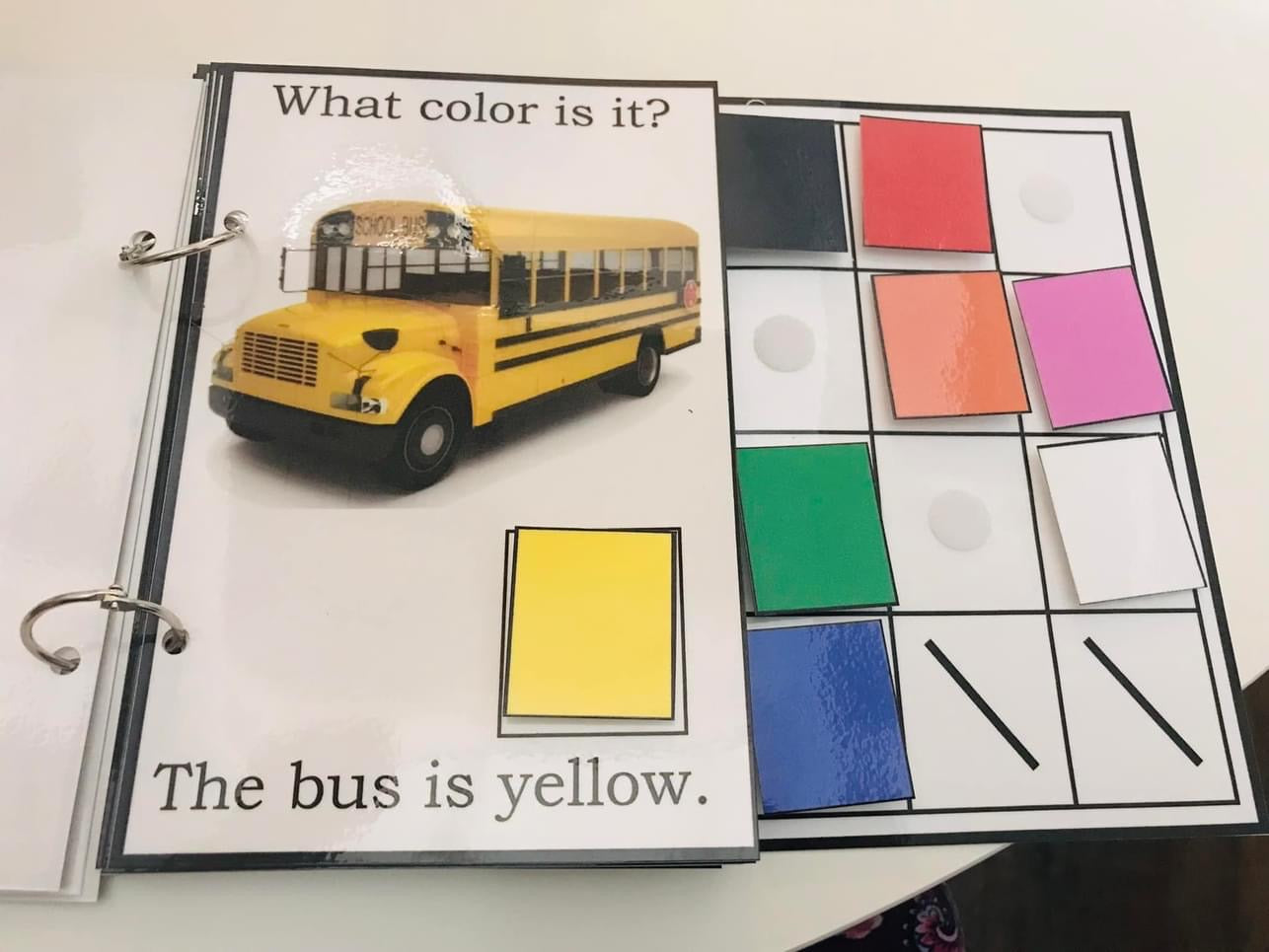 I Know My Colors-Interactive Book
