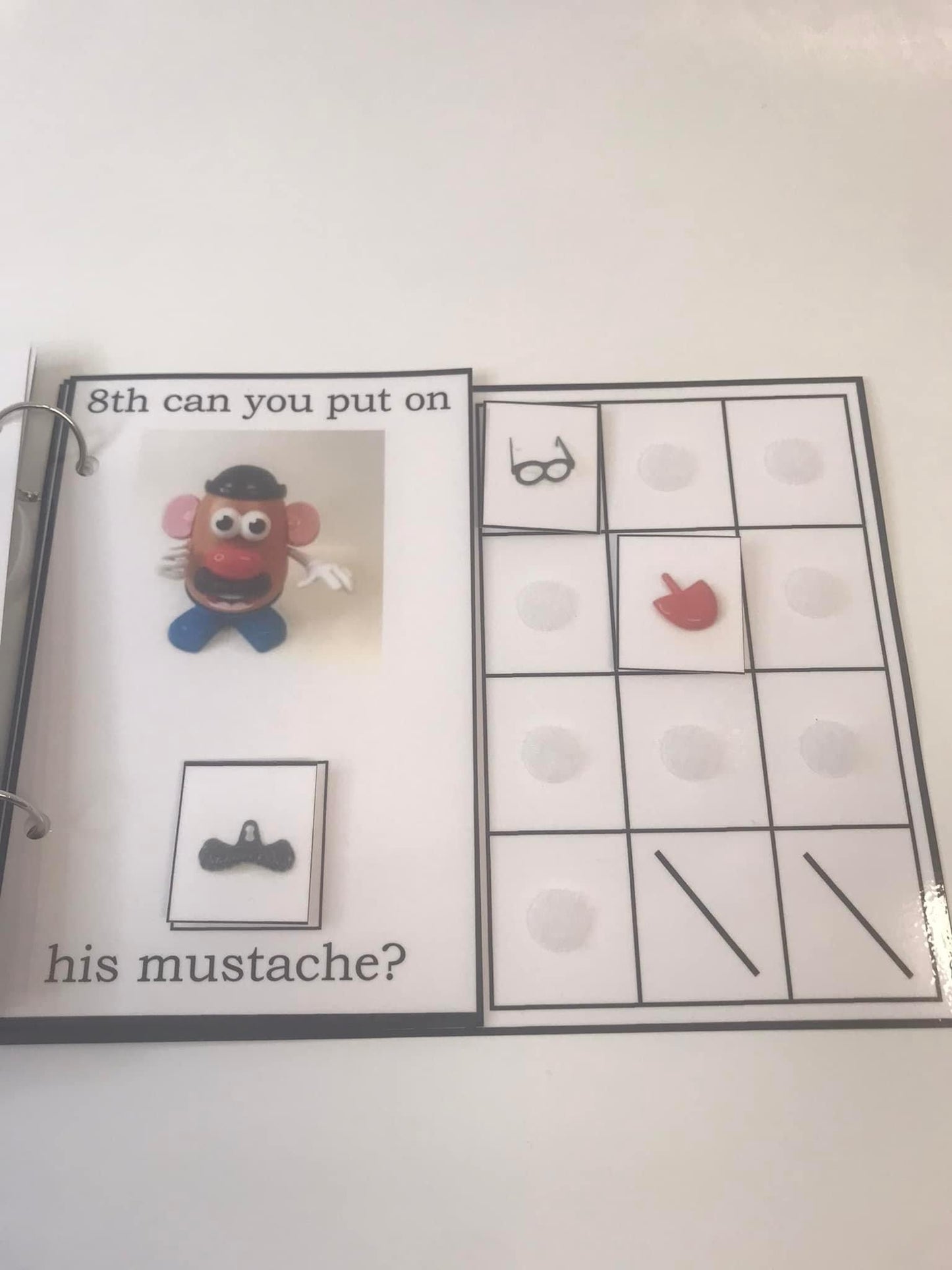 Mr. Potato Head Gets Dressed- Interactive Book