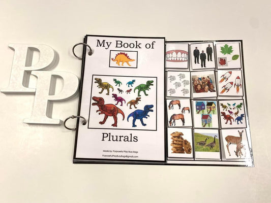My Book of Plurals-Interactive Book