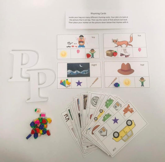 Rhyming Cards Busy Bag
