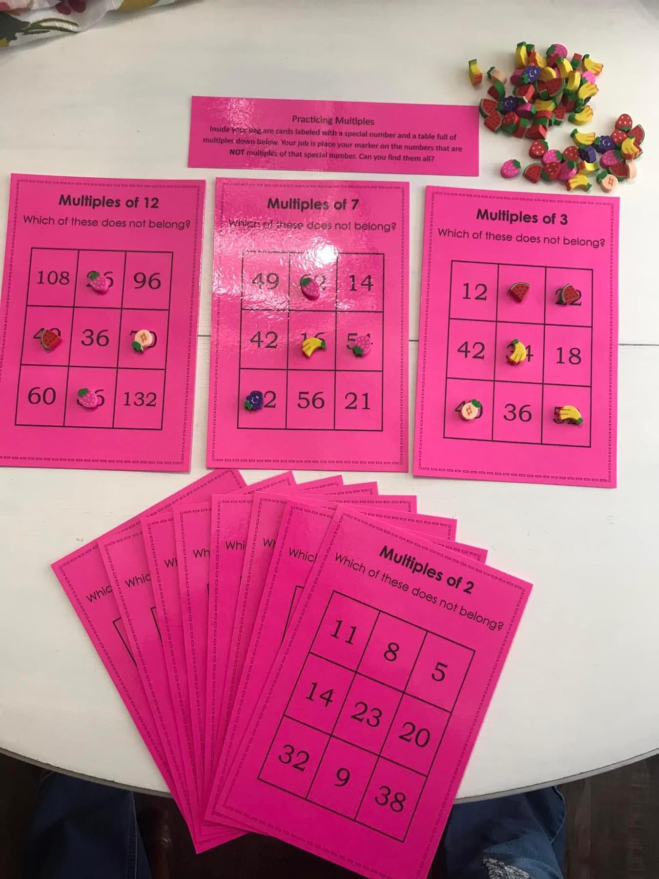 Practicing Multiples