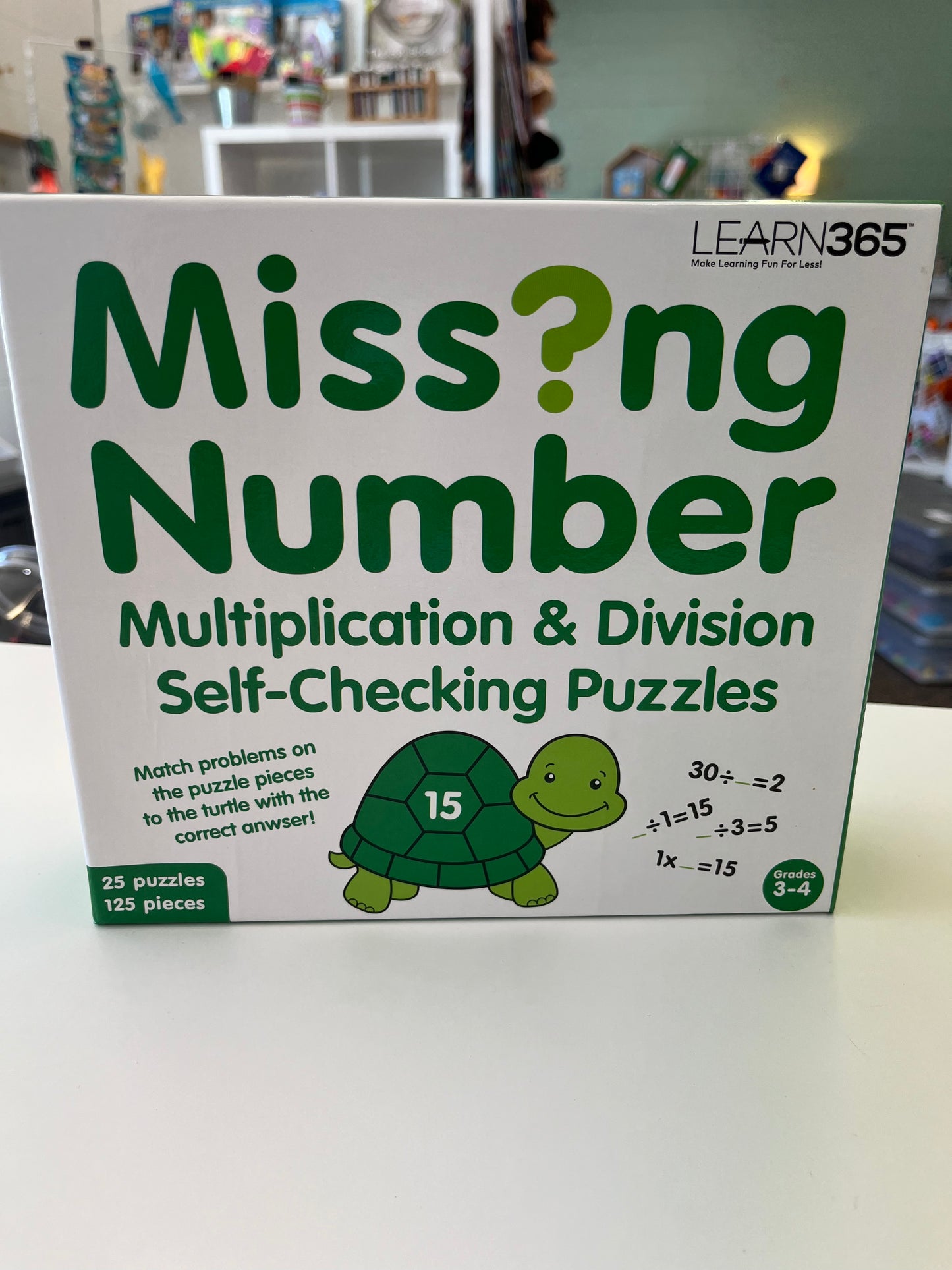 Missing Number Multiplication & Division Puzzles