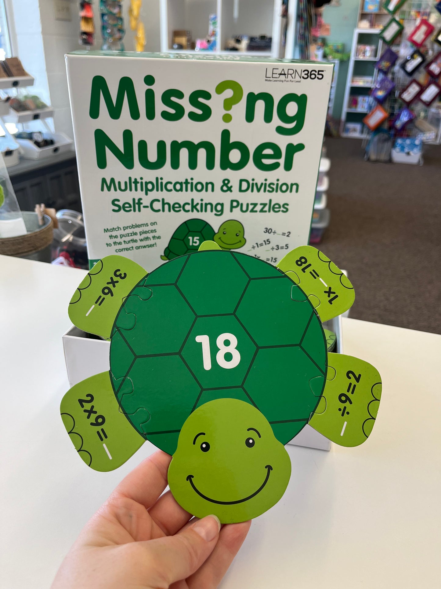Missing Number Multiplication & Division Puzzles