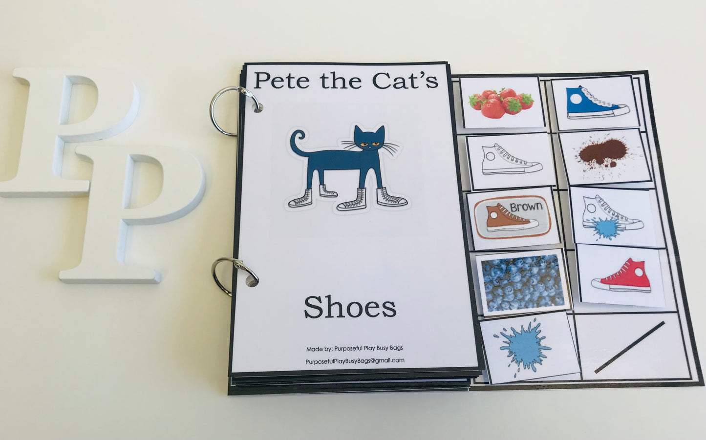 Pete the Cat’s Shoes Interactive Book