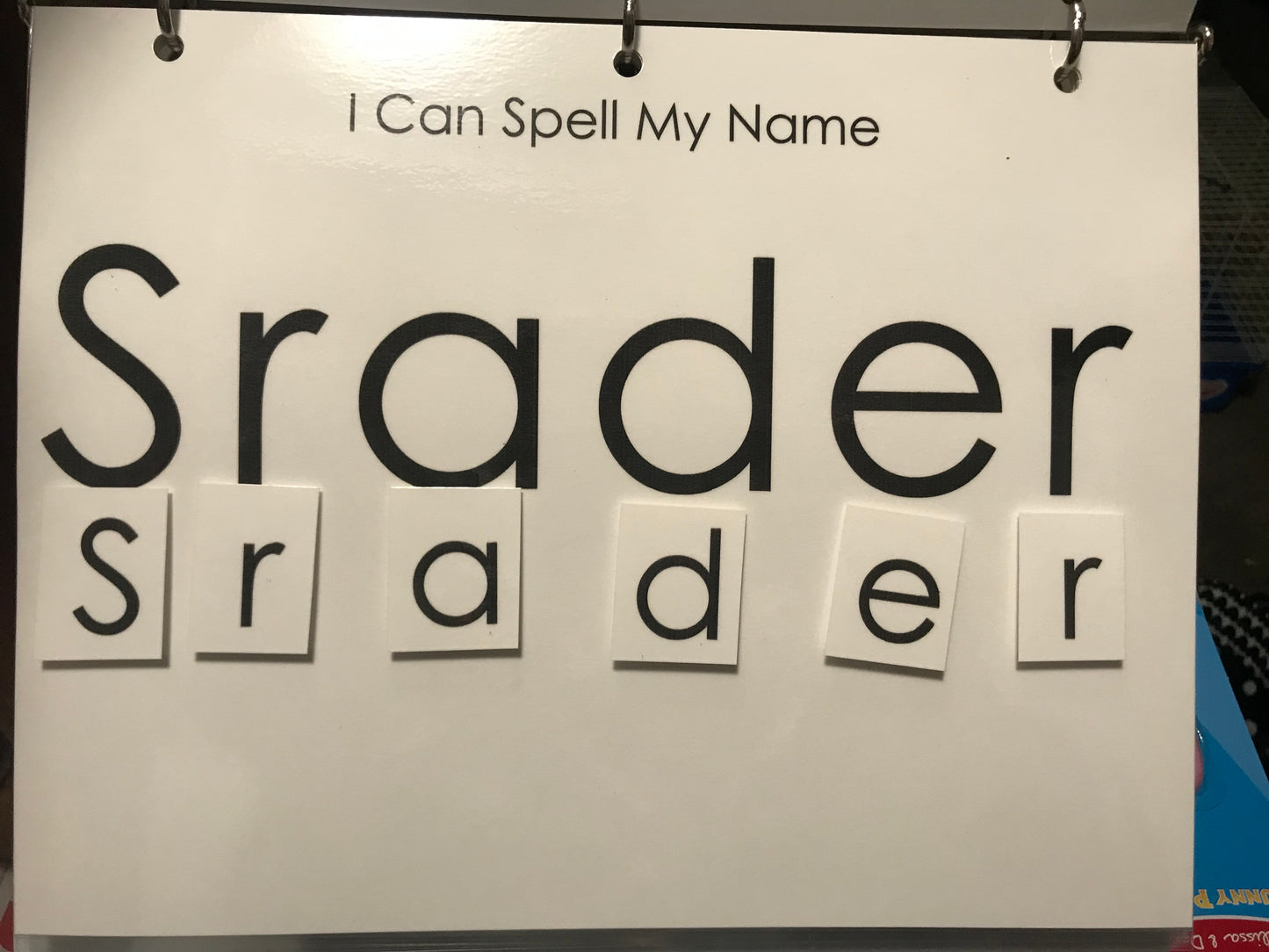 Little People Learning Binder