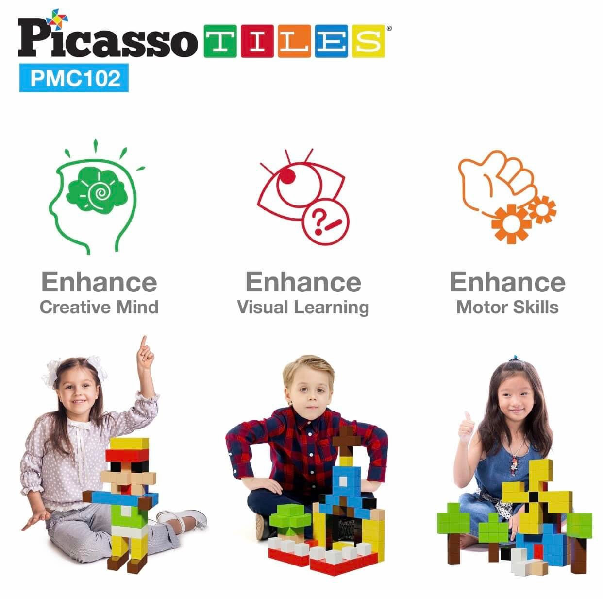 Picasso Tile 1” Magnetic Cubes