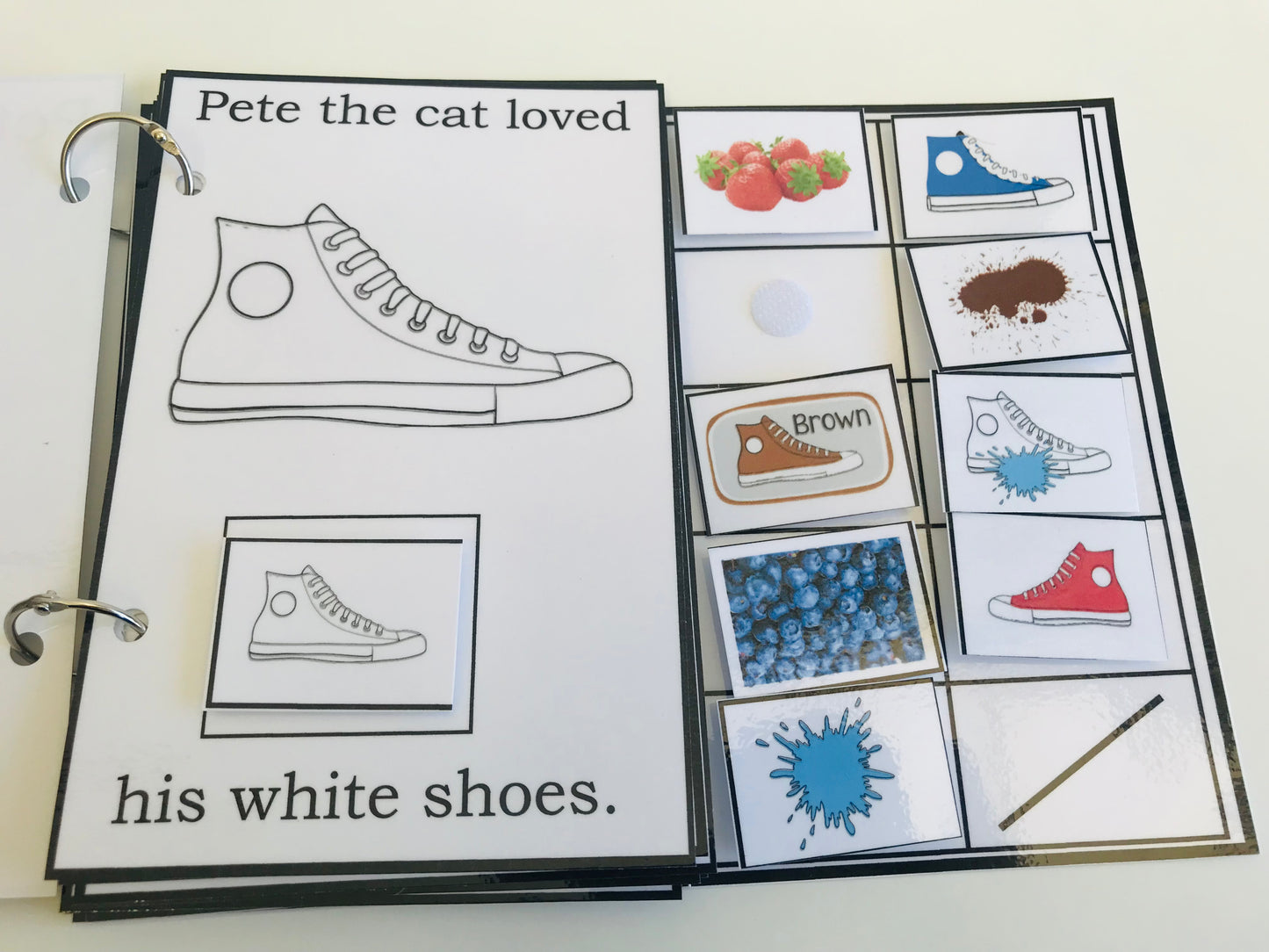 Pete the Cat’s Shoes Interactive Book