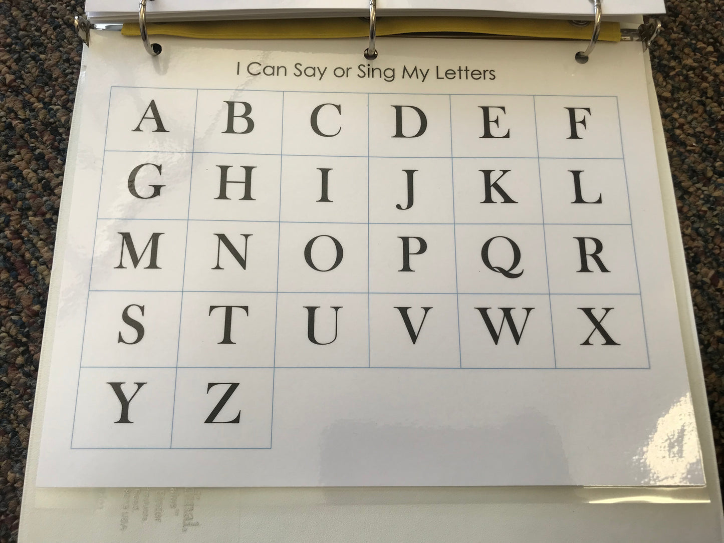Little People Learning Binder